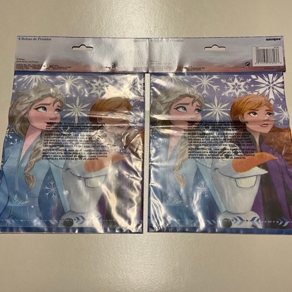 Frozen 2 Party Supplies Happy Birthday Bundle Decor Cups Tablecover Napkins Bags - Picture 11 of 12